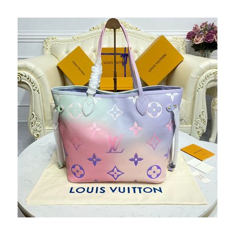 louis vuitton bag pastel|louis vuitton neverfull pastel.